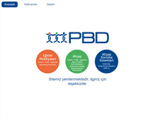 Tablet Screenshot of pbd.com.tr